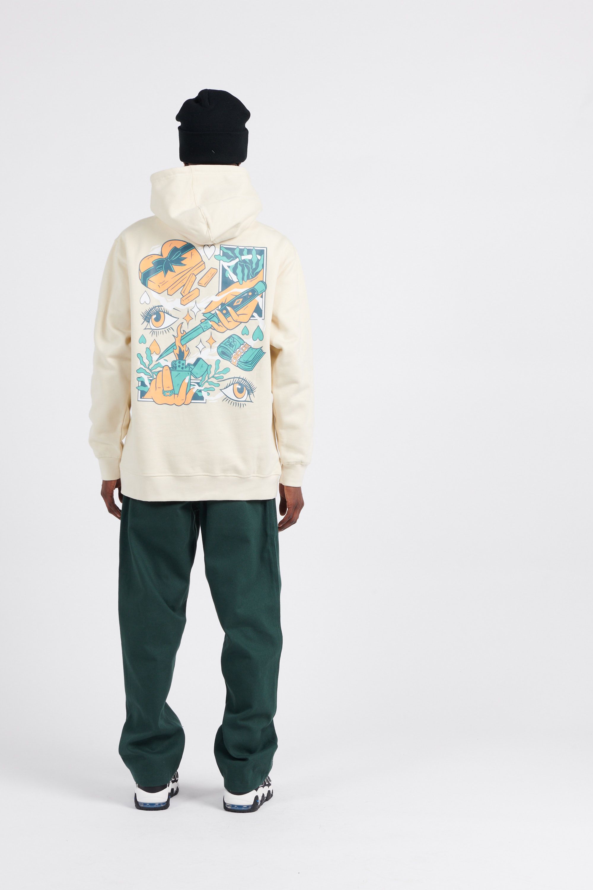 JACKER Hoodie Soulmate Beige