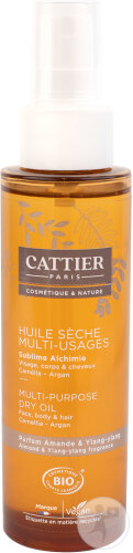 Cattier Sublime Alchimie Huile Sèche Multi-Usages Camélia-Argan Spray 100ml