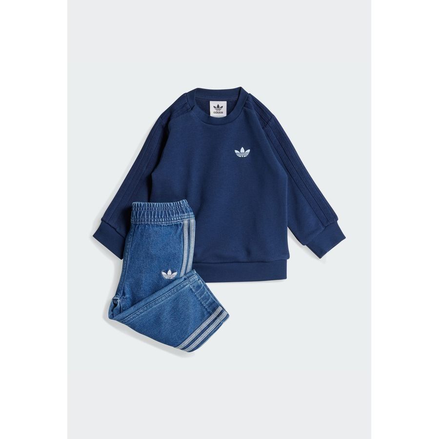 Adidas Original Ensemble haut ras-du-cou Denim Enfants