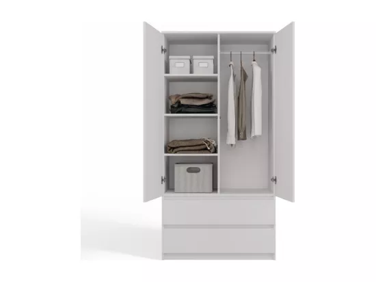Armoire Malwa SS-90 BLANC