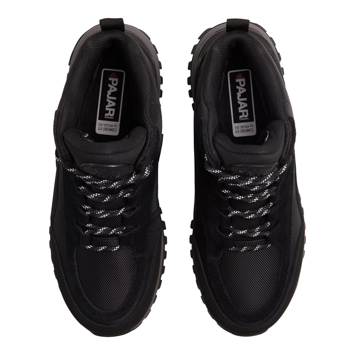 PAJAR-Fireburst-m-Bottes d'hiver - Talon plat - Noir