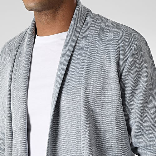 Ensemble Cardigan Et Pantalon Jogging Bleu Clair