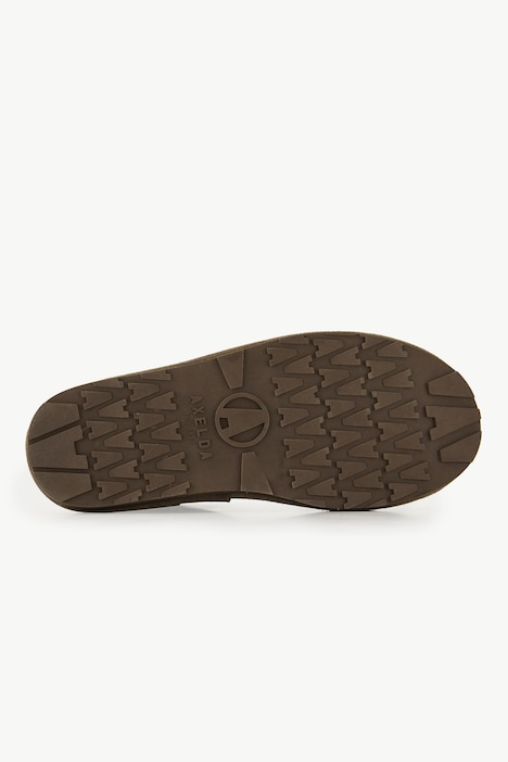 Axelda Lammfell-Boots, Veloursleder, Weite H