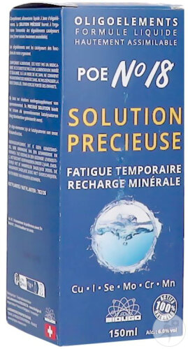 Poe N18 Solution Précieuse Fatigue Temporaire 150ml