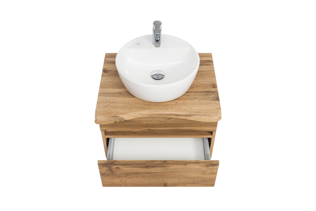 Bad-Waschbeckenunterschrank ANTWERPEN braun 61cm