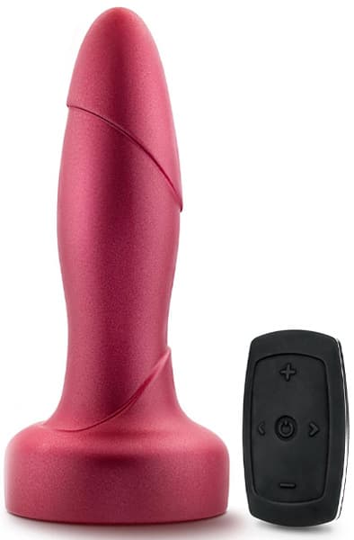 Anal Adventures Matrix Atomic Plug Martian Wine Analplugg med vibrator