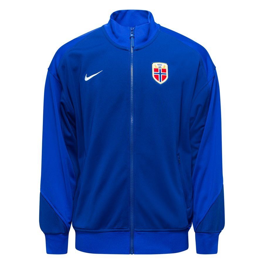 Norvège Veste d'Entraînement Dri-FIT Academy Pro Anthem - Bleu Royal/Bleu/Blanc