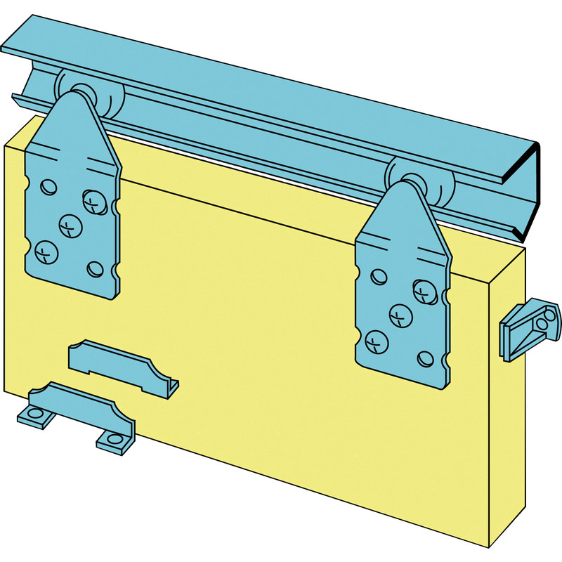 Henderson Single Top schuifdeurbeslag 1800mm/45kg