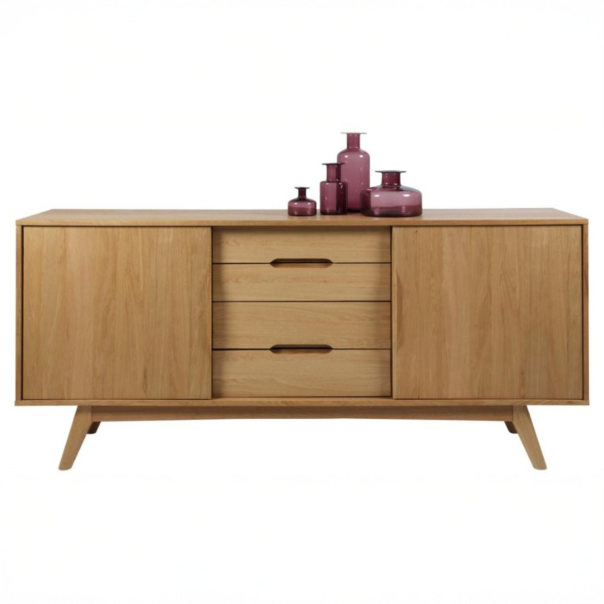 Giga Living - Dressoir - Naturel Eiken - 180x44x84cm - Mylla