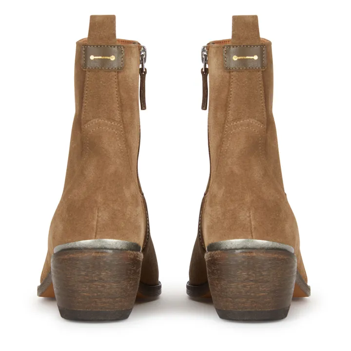 Anthology Paris Santiags Tyler Daim | Taupe