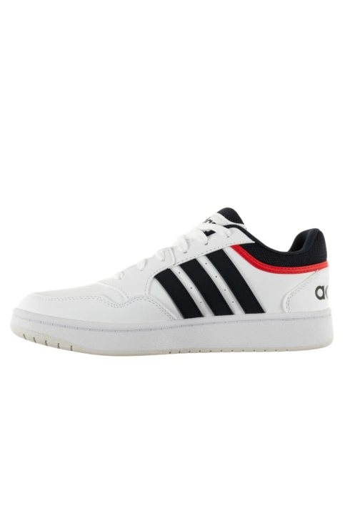 Baskets basses adidas originals hoops 3.0 ftwwht/legink/vivred