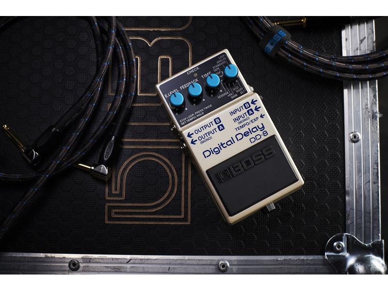 BOSS Pedal DD-8 Soundvielfalt und maximale Delay-Power