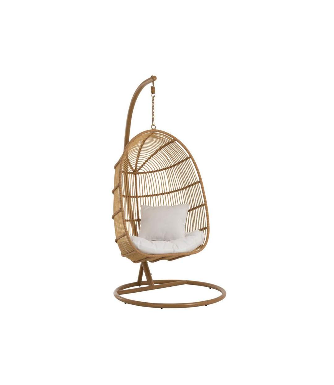Paris Prix - Fauteuil Suspendu Ovale aciera 193cm Naturel