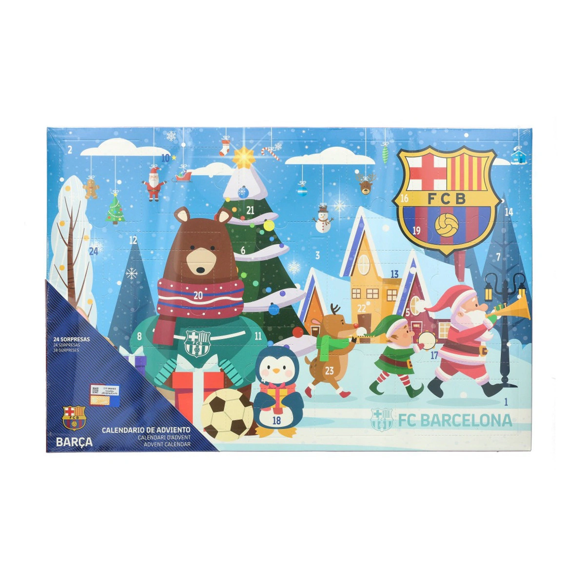 Calendário do Advento FC Barcelona