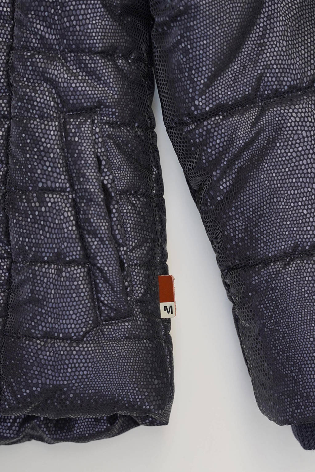 Moodstreet gewatteerde winterjas blauw