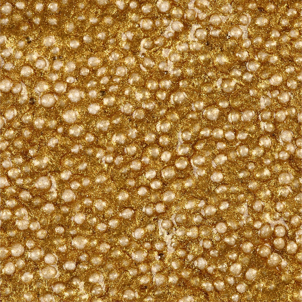 Foam Clay - Metallic - Guld - Modellervoks I Spand - 560 G