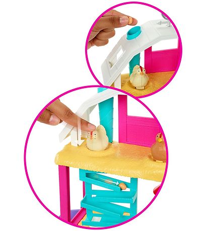 Barbie Puppenset - Mit Ei-Farm - Schlüpfen und sammeln