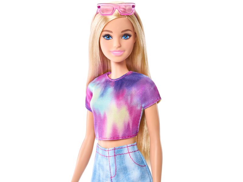Barbie Puppe Mysteries Mission Strand Beach Detectives Barbie Malibu Modepuppe mit unverkennbarem Outfit und Accessoires