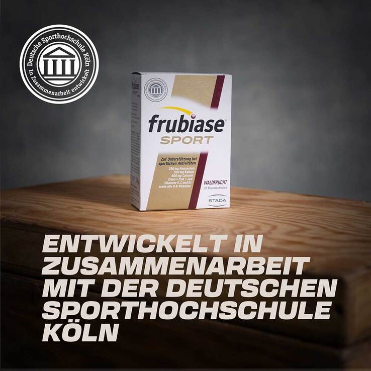 Frubiase Sport Waldfrucht Brausetabletten, 20 St