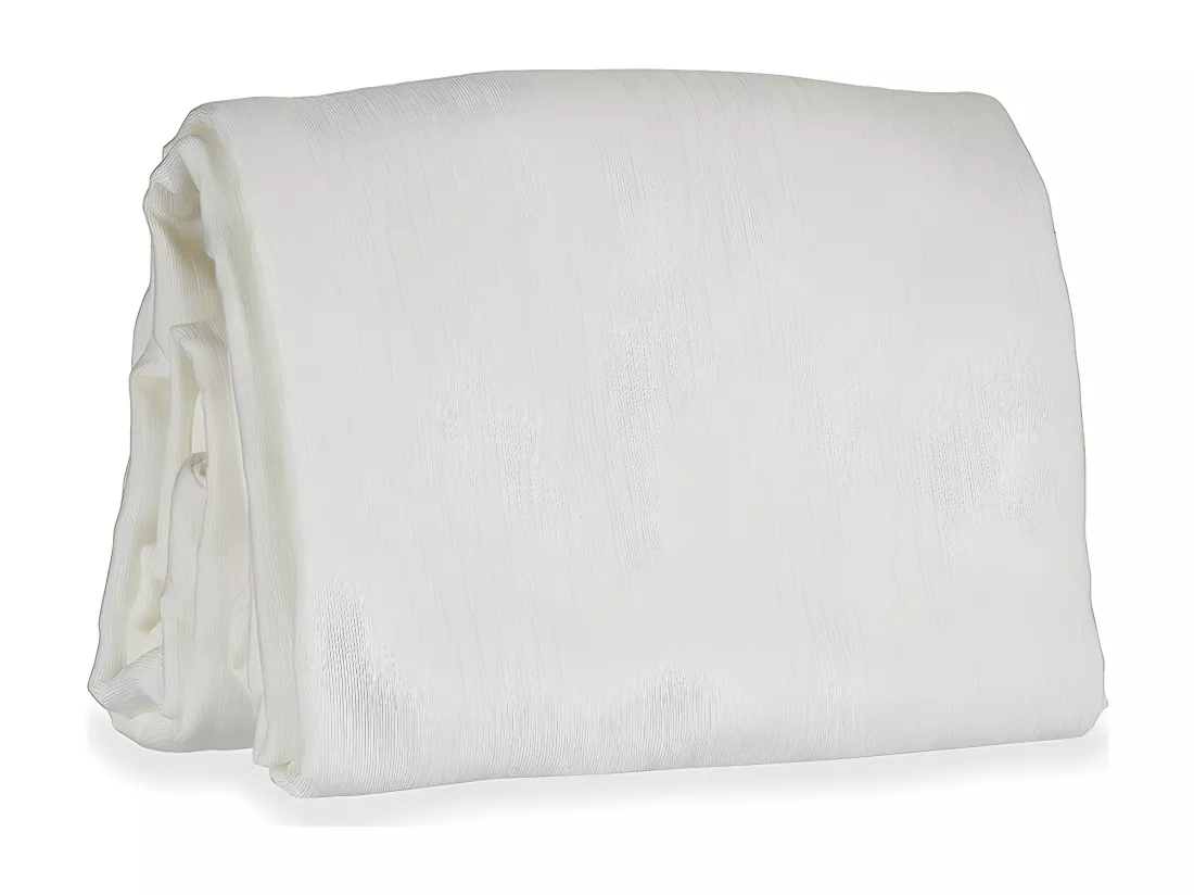 Couvre-lit Ondes Blanc (180 x 260 cm)