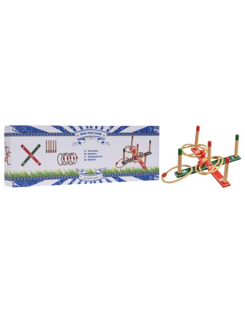 Homestyle Ringwerpen Spel Hout - Buitenspeelgoed -
