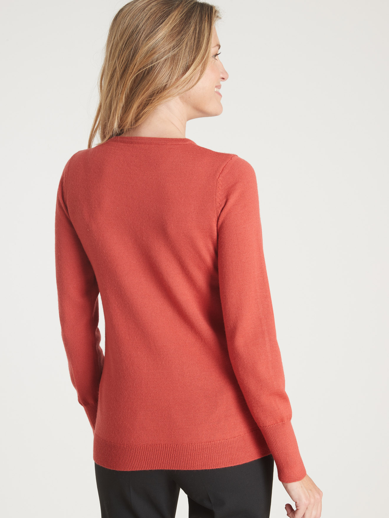 Pull encolure ronde 50% laine mérinos