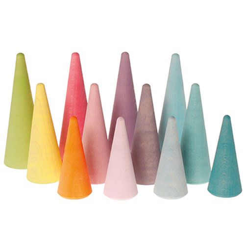 Grimm's regenboog bos - pastel (12st)