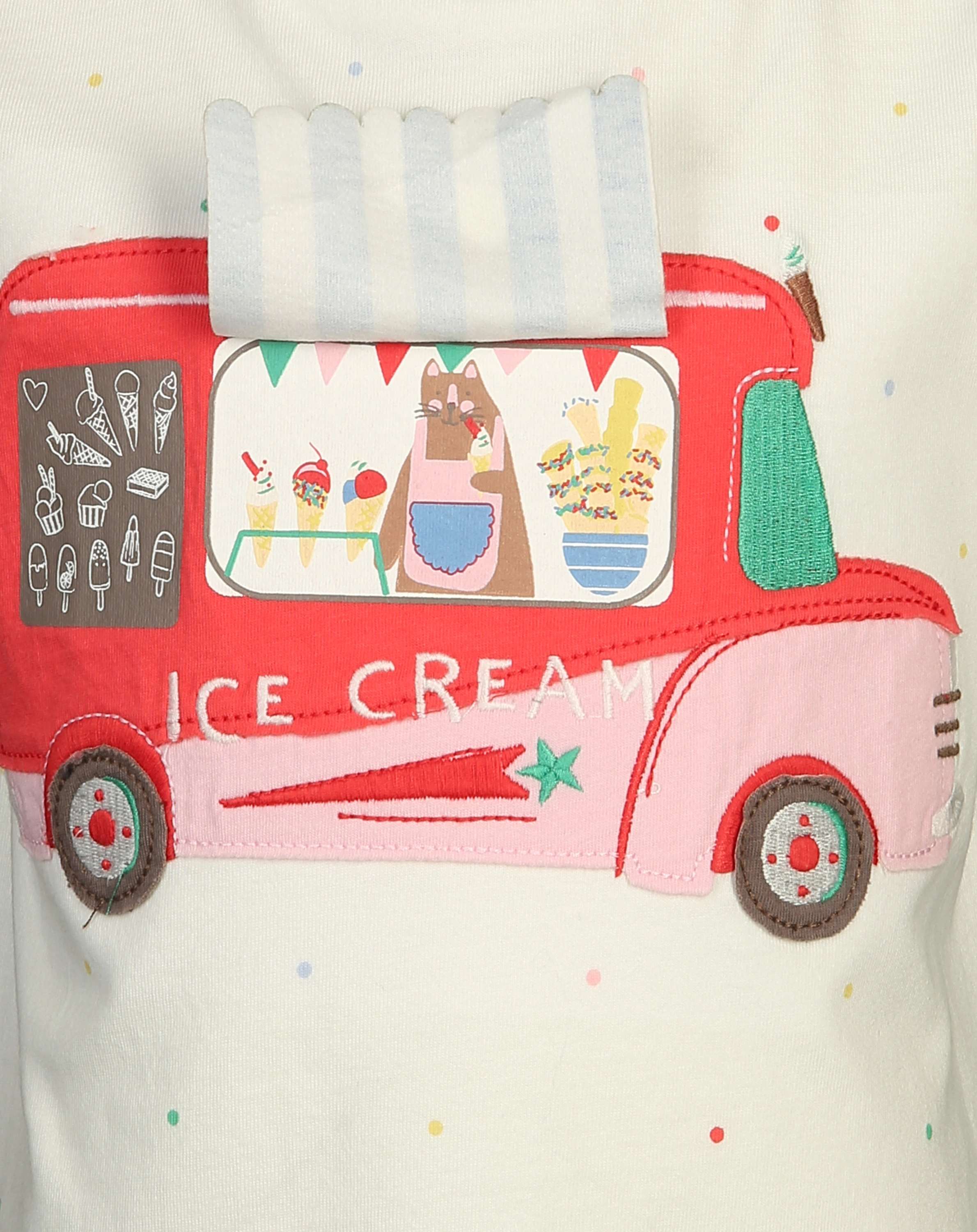 T-Shirt CHOMP - VAN in weiß