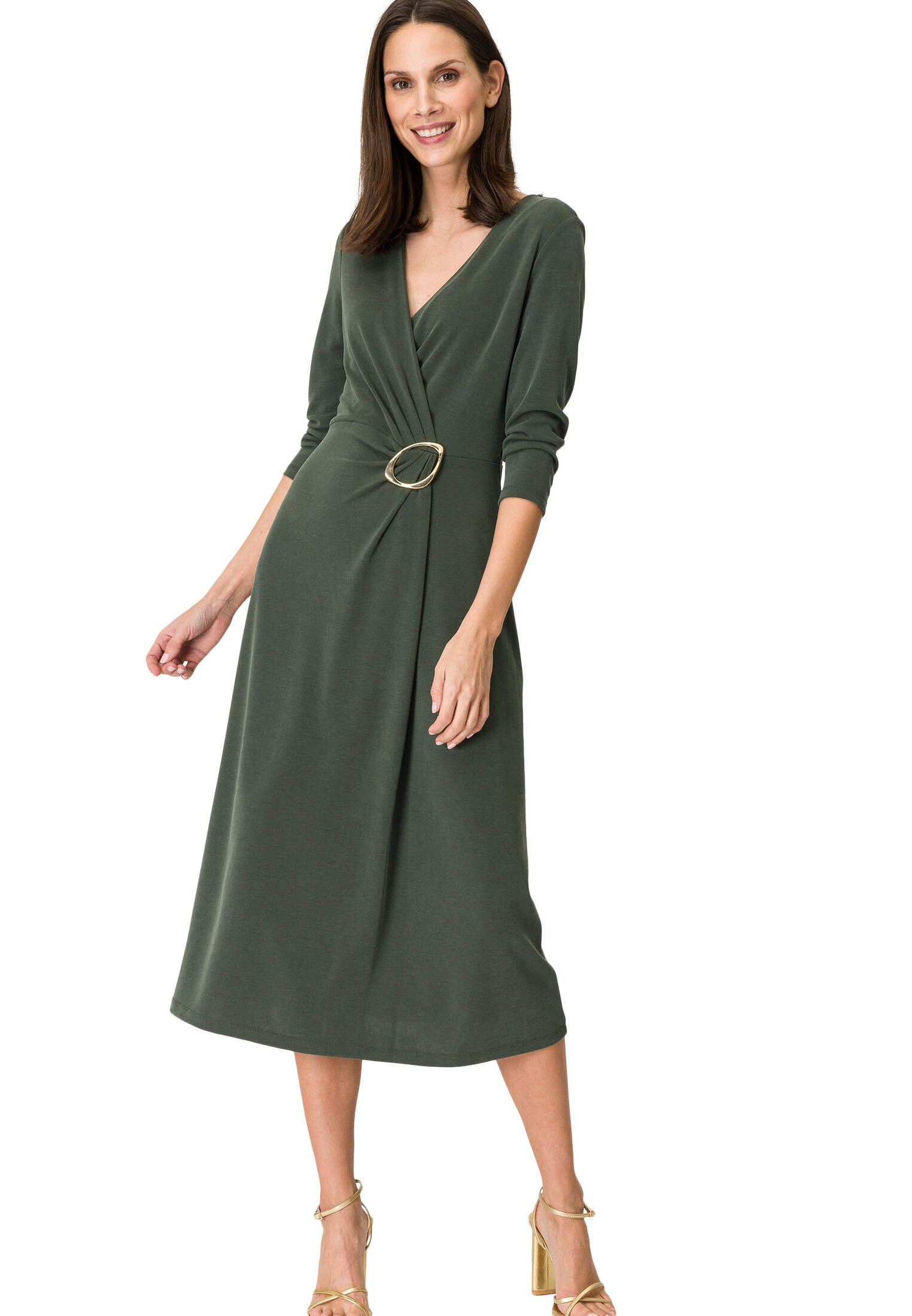 zero| Damen Midikleid