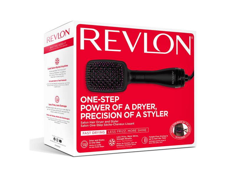 Revlon Warmluftbürste Salon One-Step RVDR5212 Haartrockner und glättende Paddelbürste
