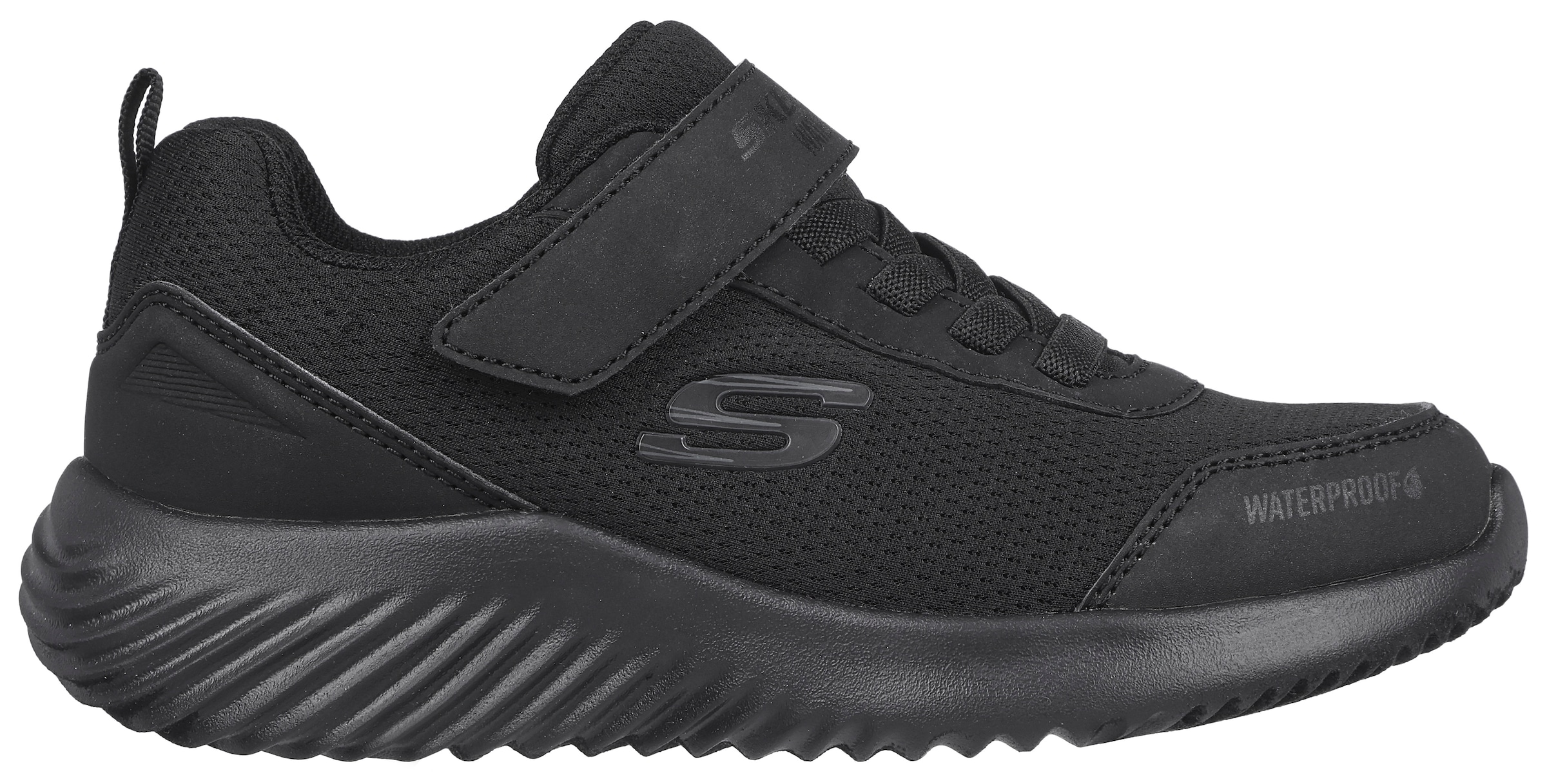 Skechers Klettschuh »BOUNDER-DRIPPER DROP«  , Sneaker, Kommunionsschuh in nahtversiegeltem, wasserdichtem Design