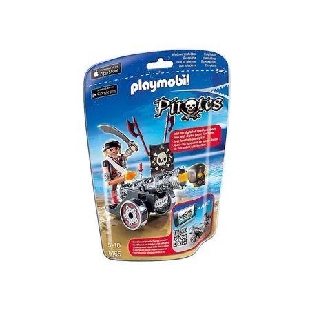 PLAYMOBIL® 6165 Schwarze-App Kanone mit Seeräuber