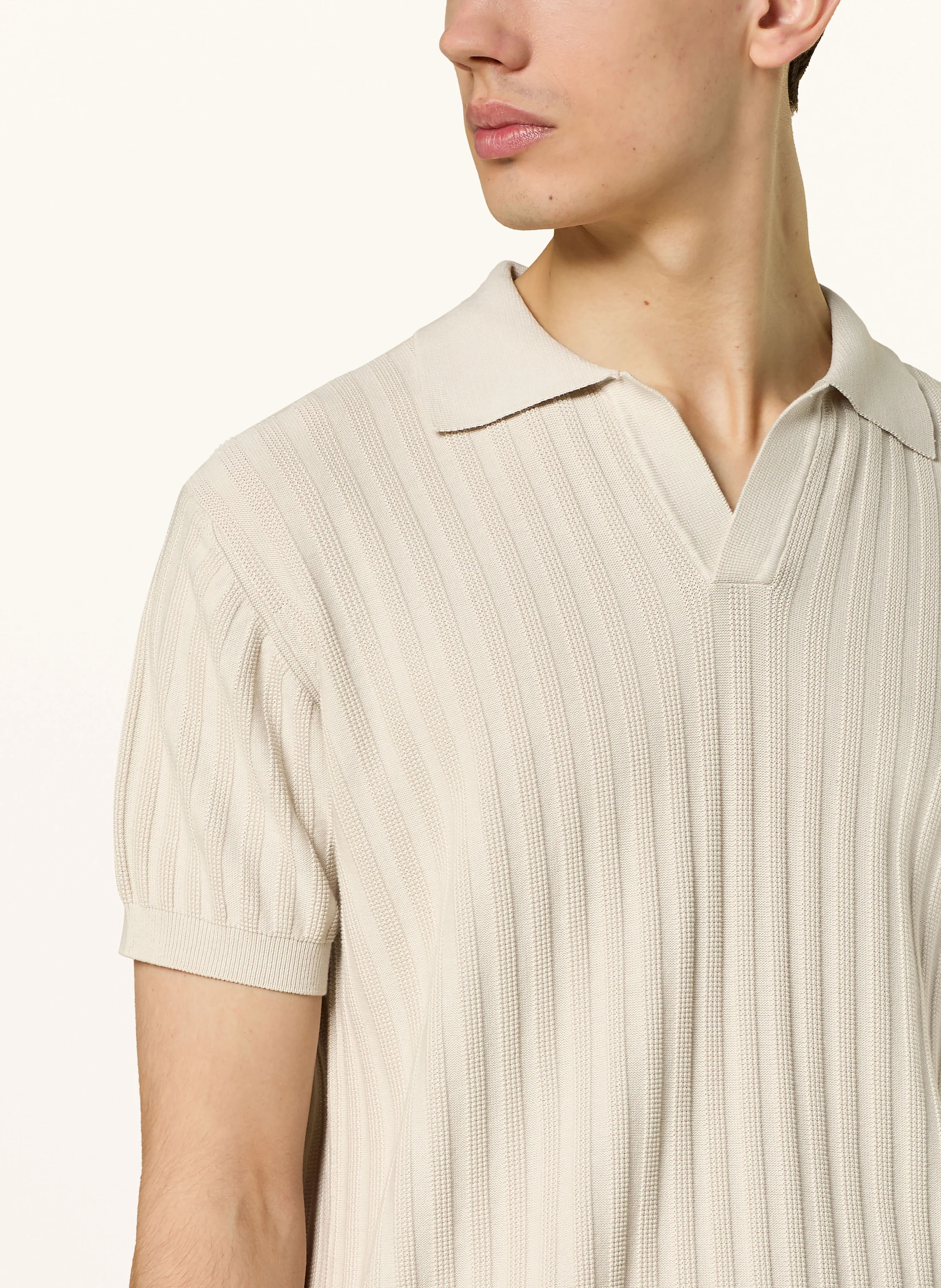 SAND COPENHAGEN Strick-Poloshirt