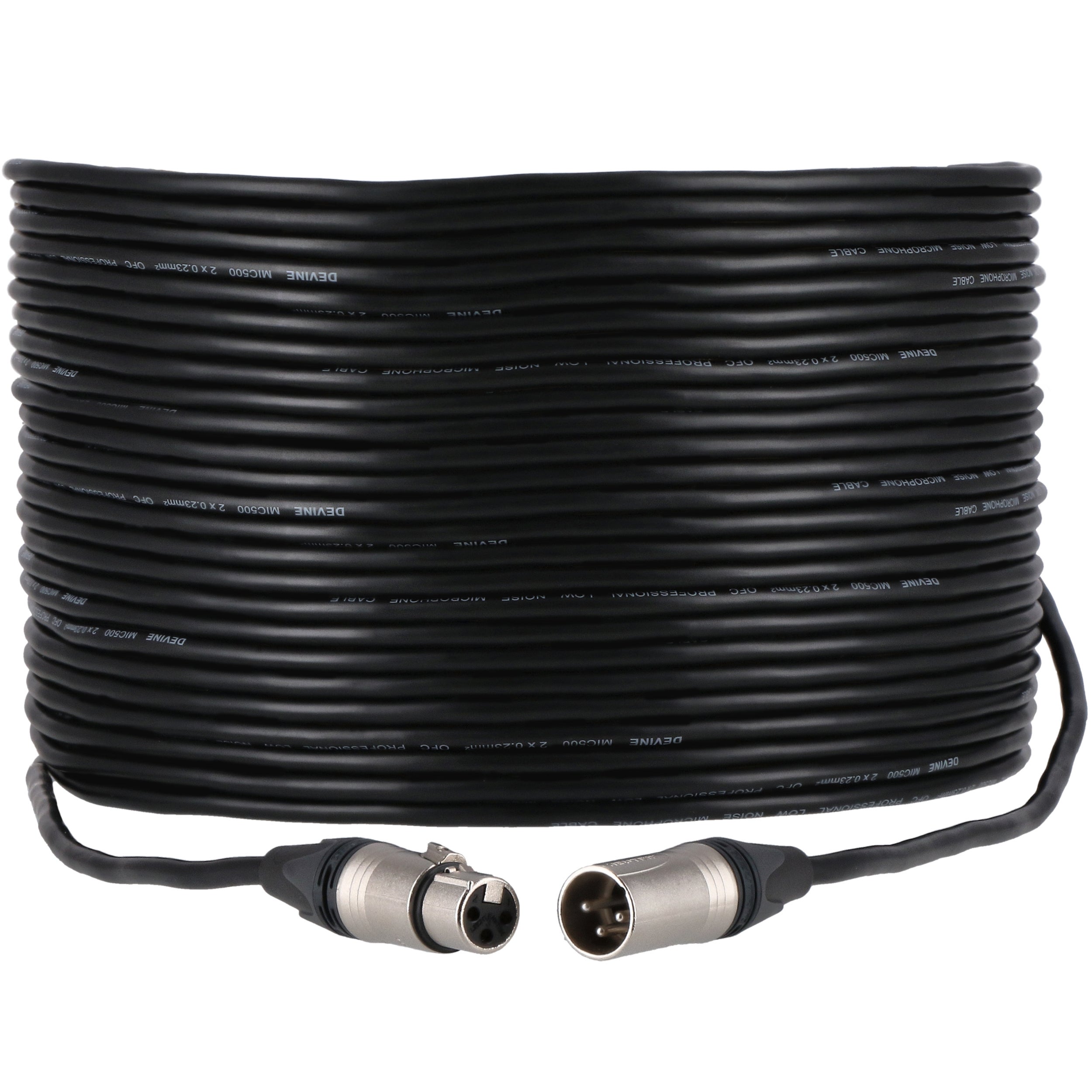 Devine MIC500N/20 XLR microfoon- en signaalkabel 20 meter (50x)