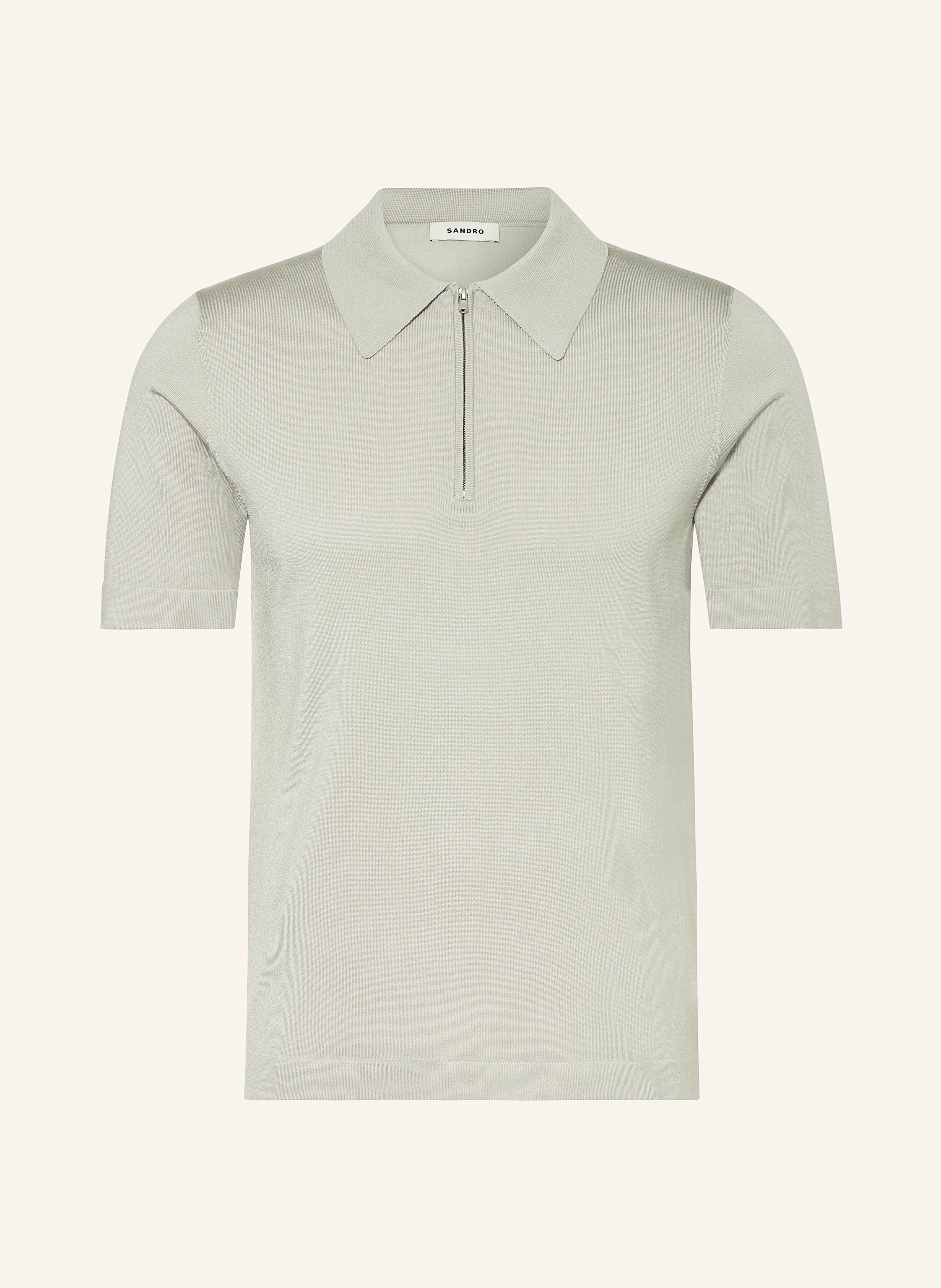 SANDRO Strick-Poloshirt