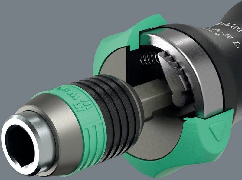 Wera - Kompakt 60 RA-R 1 - Werkplaats Bitset - 17-delig - 1/4 (6.3 mm)