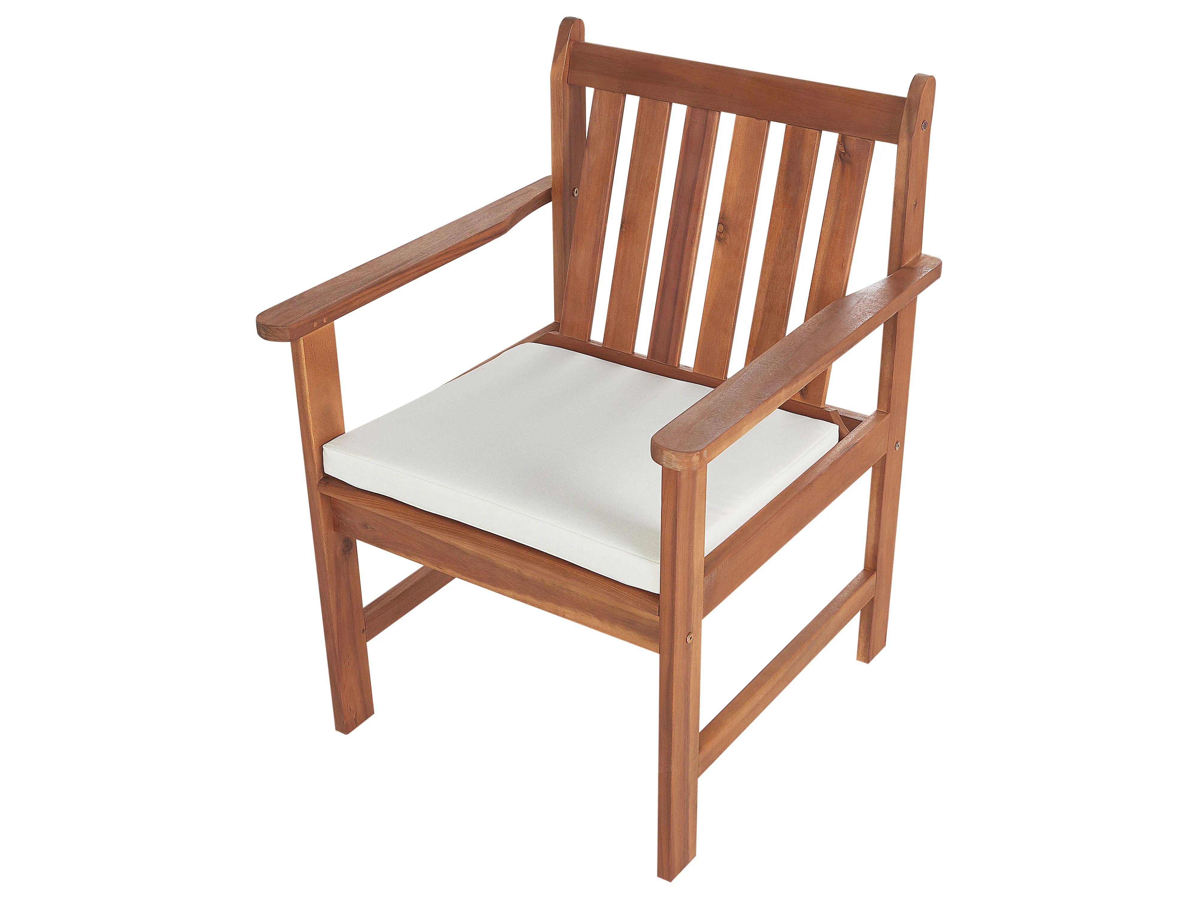 Loungeset met tafel 4-zits ALTIDONA Acaciahout Gebroken wit