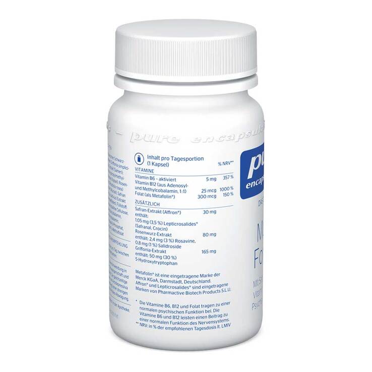 Pure Encapsulations Mood Formel Kapseln, 30 St
