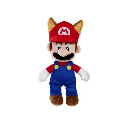 Simba Super Mario Waschbär Mario Plüsch, 30cm