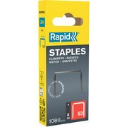 Rapid Agrafe fil fin no. 53, 8 mm, petit paquet