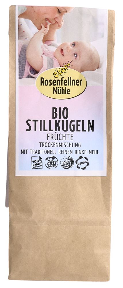 ROSENFELLNER Stillkugeln Früchte Mischung Bio 200 g