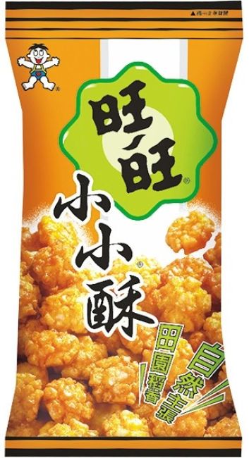 Want Want Mini Rijstpops Crackers Pittig 60g