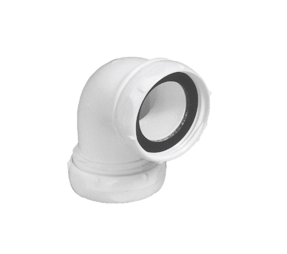 AVLØPSVINKEL PURUS 1 1/2-40MM PLAST