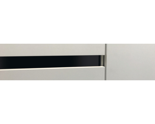 IMPULS keukenblok met ZANOTTI apparatuur, 340 cm, mat wit, voorgemonteerd, linker uitvoering, IP315-IKC13403R-K517-F902-A688-G970