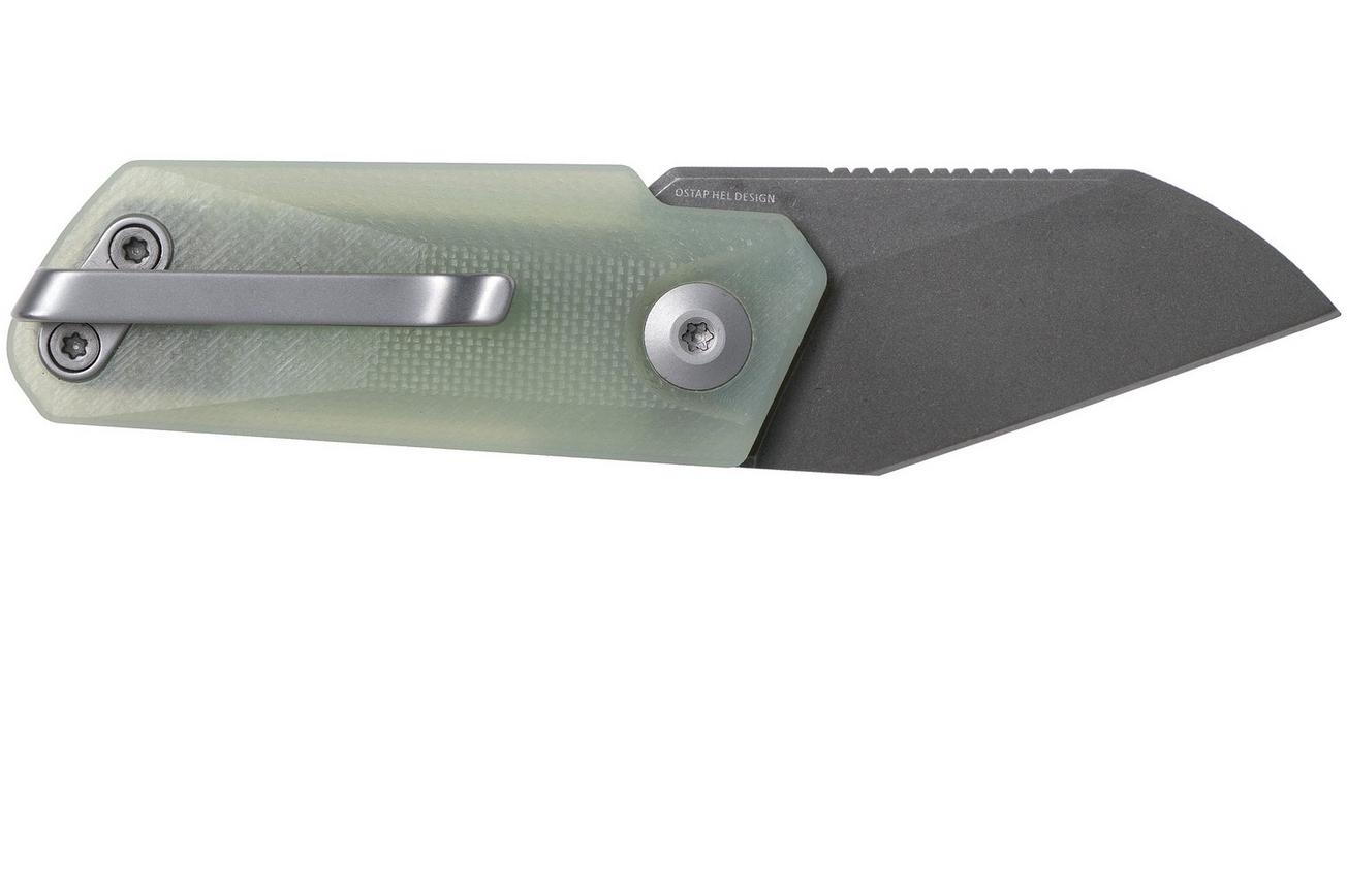 Civivi Ki-V C2108A Natural G10 zakmes, Ostap Hel design