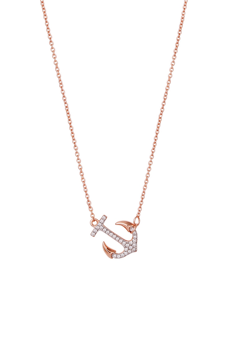 Xenox Damenkette Crazy Wave Roségold XS4170R