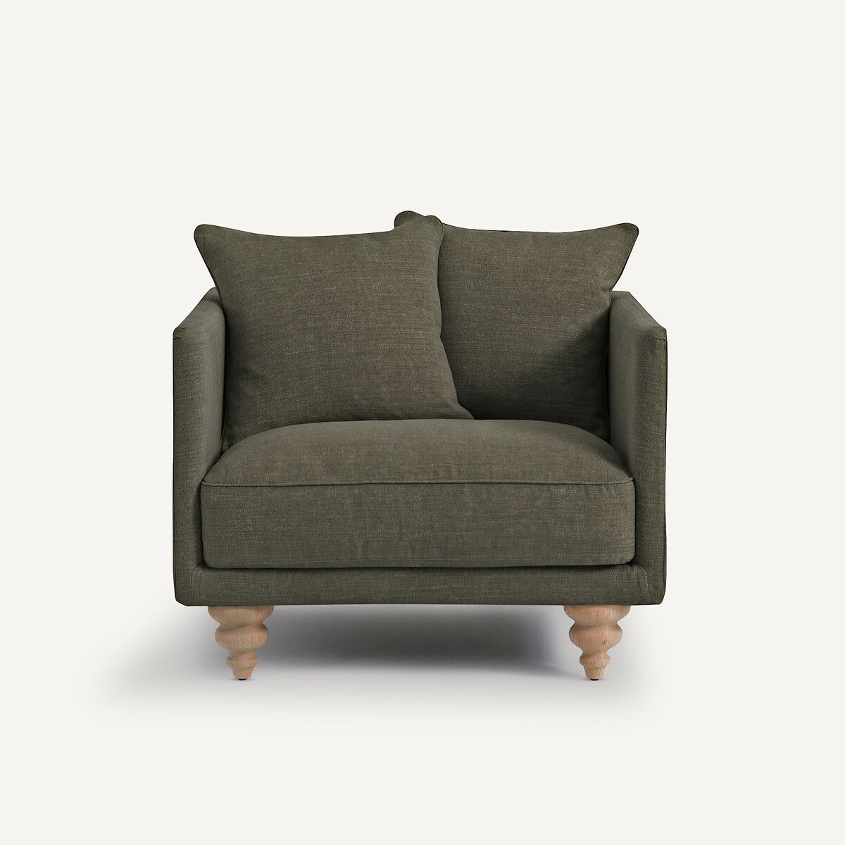 AM.PM<br>Poltrona de algodão/linho, Lazare
