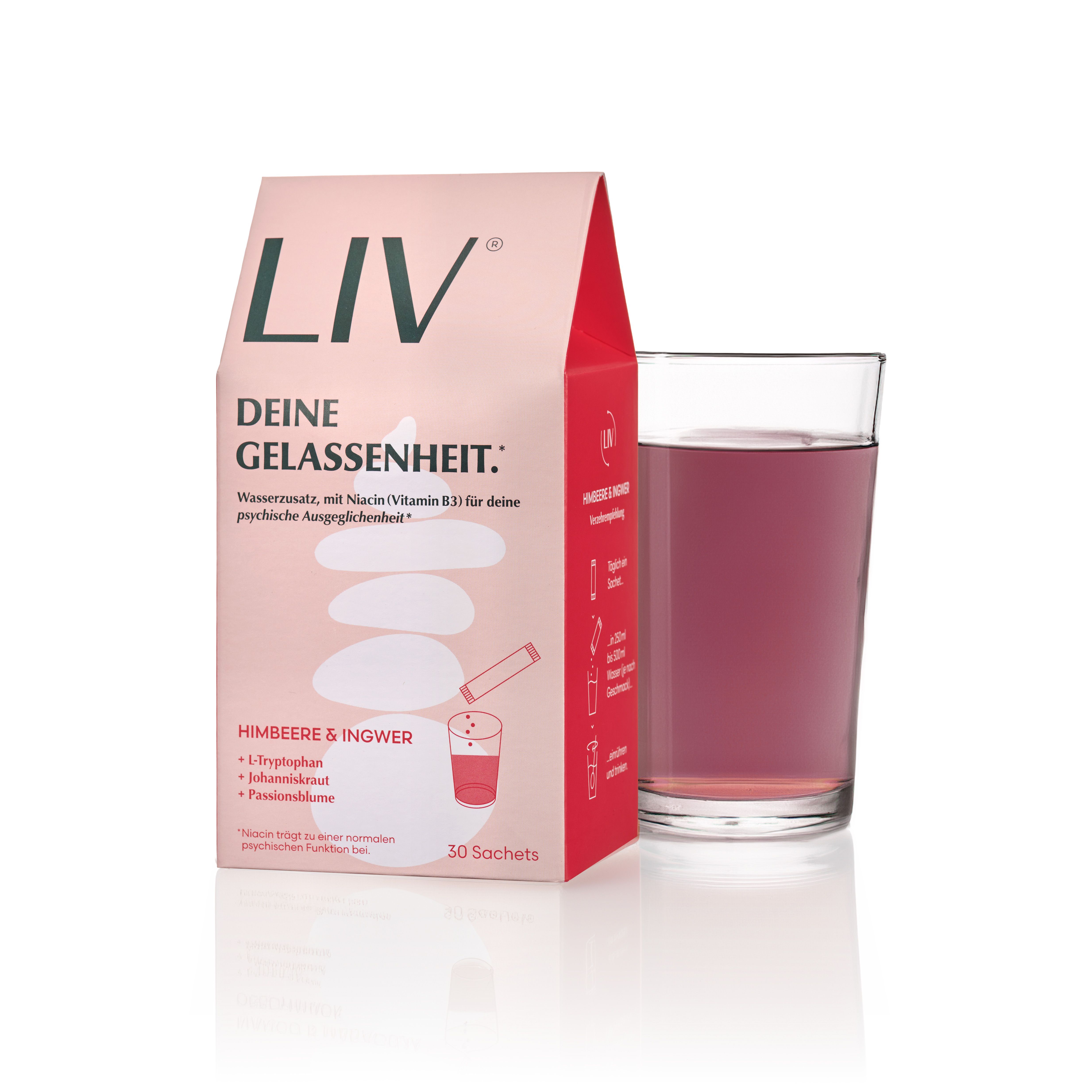 LIV Anti-Stress-Kur | Himbeere Ingwer