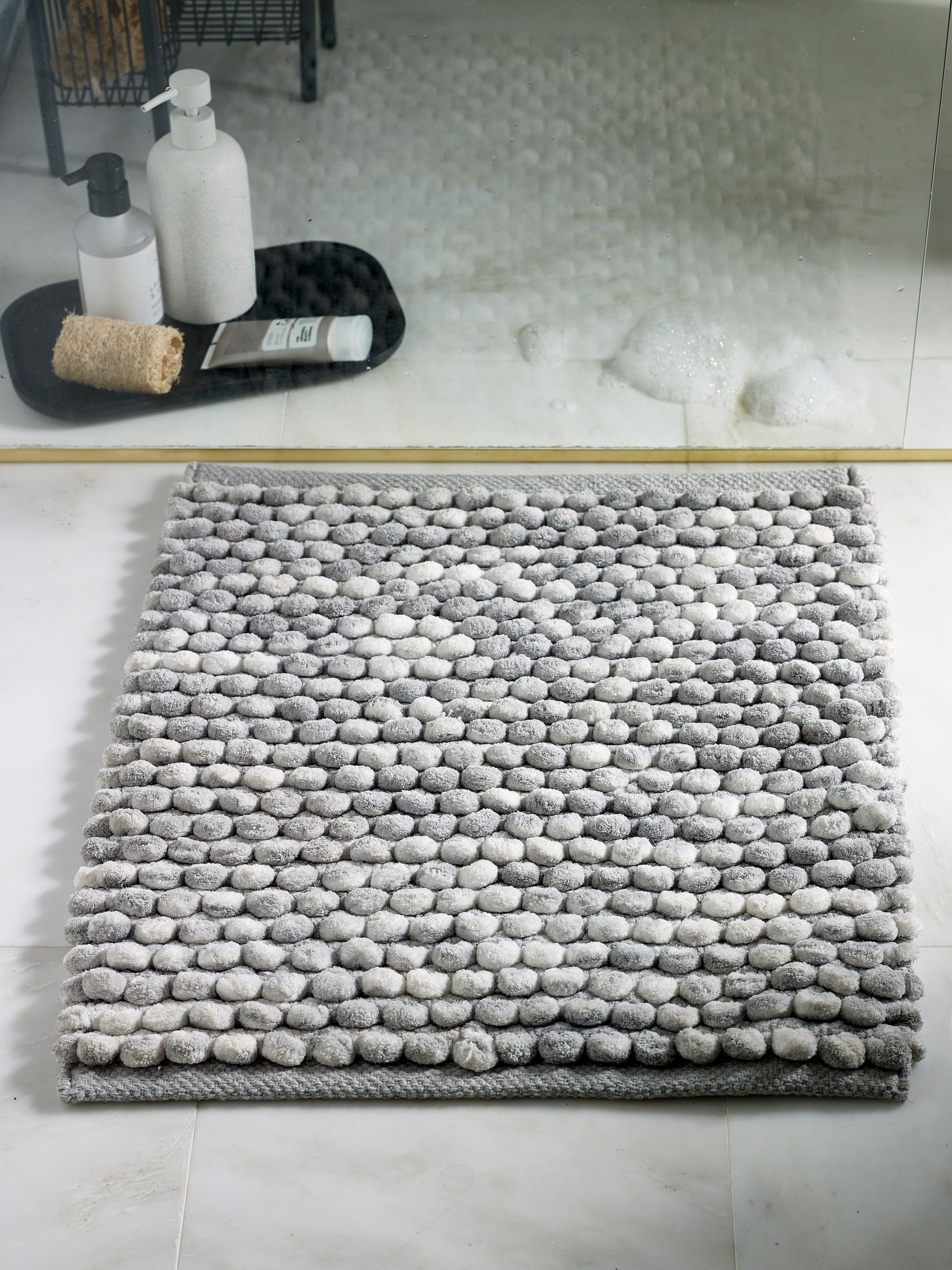 Grote gebobbelde mat