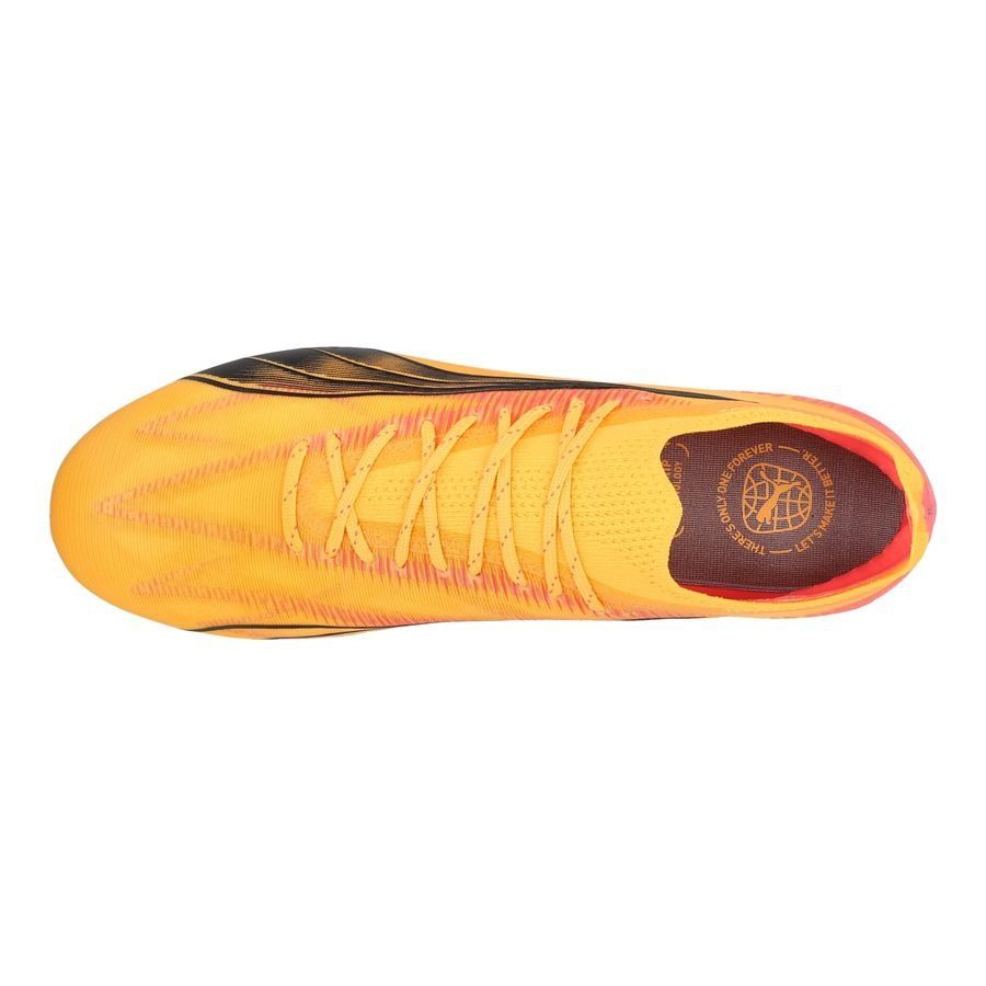 PUMA Ultra Ultimate FG/AG Forever Faster - Sun Stream/Noir/Crépuscule